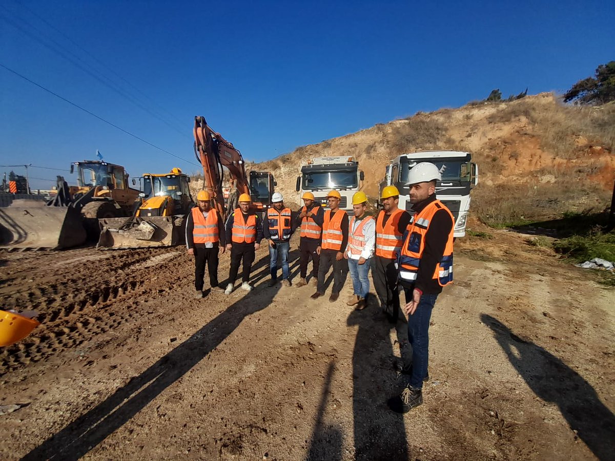 macc_ps's tweet photo. Work has begun on the Tulkarm sewage network development project
بدأ العمل في مشروع تطوير شبكة الصرف الصحي في طولكرم https://t.co/E4TBBVtU0Z