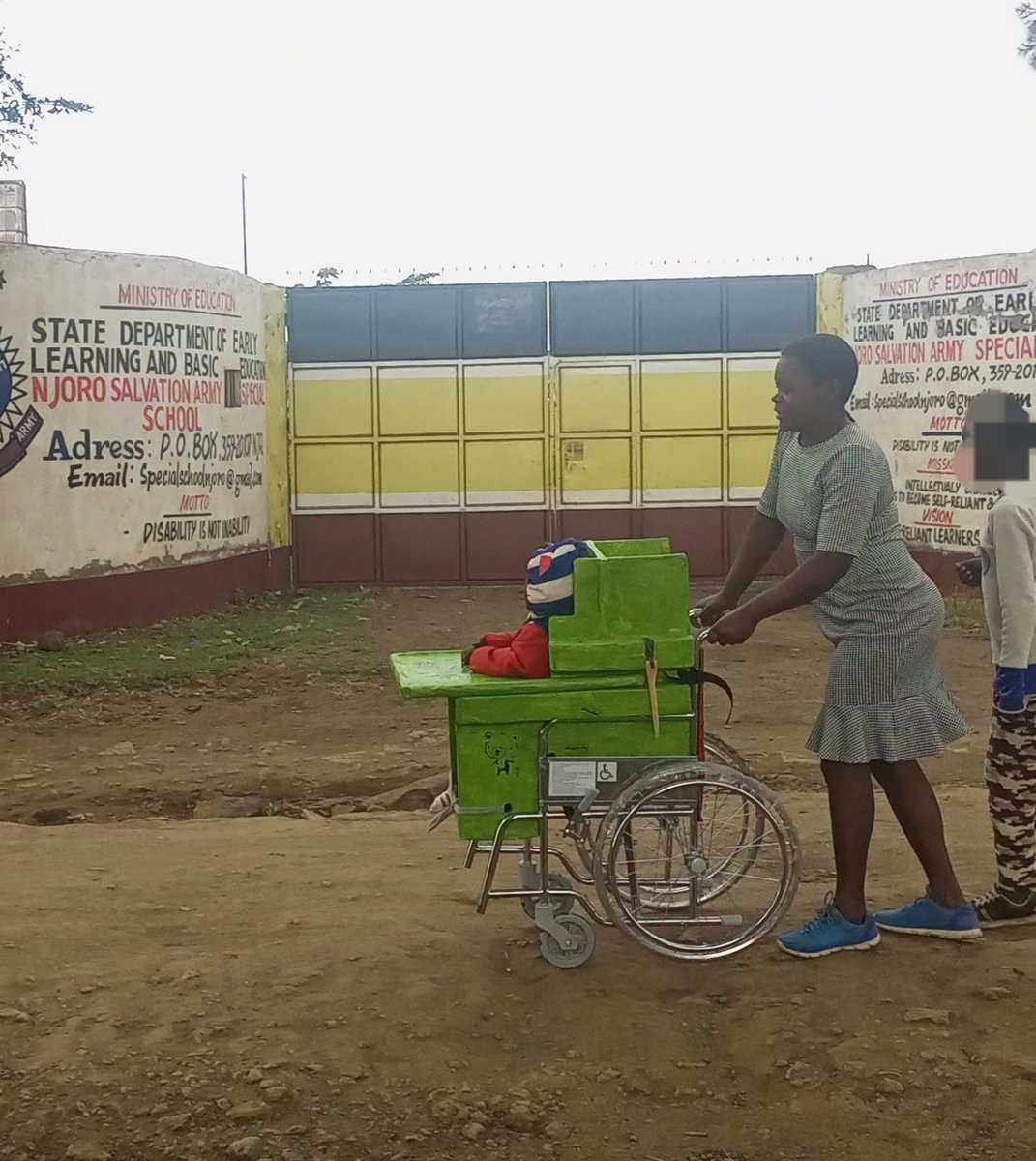 aptkenya's tweet photo. With the wheelchair insert mum can now push her child around. It's so much easier for her than carrying him on her back and he can now engage with the community and see what is going on.

To donate use this link
https://t.co/V1ylPiViaM

#occupationaltherapy #OT #cardboard #APT https://t.co/PoUUIh4o4E