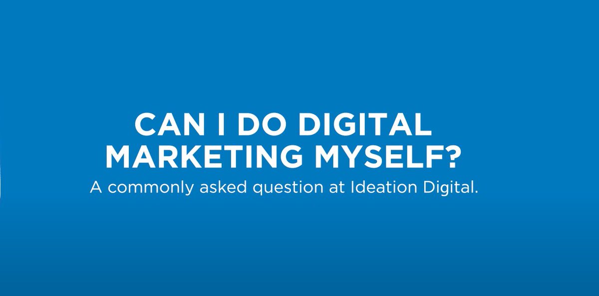 A Commonly Asked Question At Ideation Digital - Integrated Digital Marketing Agency In South Africa.

bit.ly/3Onge3Y  

#IdeationDigital #DigitalMarketing #SocialMediaMarketing #IntergratedDigitalMarketing