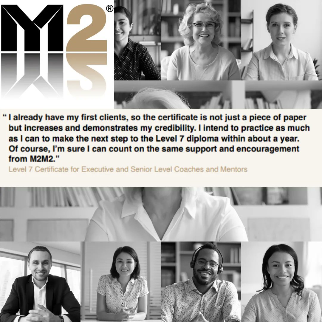 m2m2UK's tweet image. Become the best coach or mentor you can be!

Our level 7 for senior or executive level coaches runs over fours days.

The first dates for the course are 6th to 10th February 2023 

Learn more now: buff.ly/3M1pok4 

#newyear #M2M2 #coachingcourse