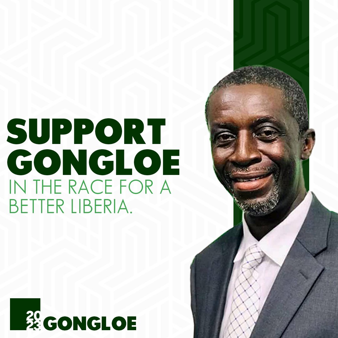 TGongloe's tweet photo. We are at the edge of reviving the economy in our nation. #SupportGongloe in the race for a better Liberia. ​
#ChooseGongloe #EconomicRevolution #LiberiaFirst #LiberiaForward https://t.co/UUvGHTpmkv