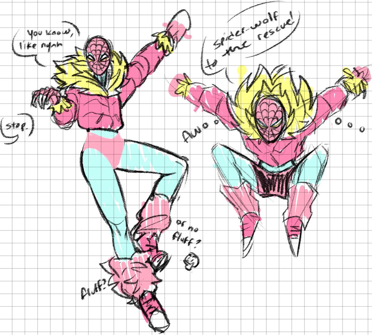 danisxb_mchy's tweet photo. what do you think? I’ve been trying to design my own Enid spider-man (or spider-wolf if you will) design, and idk. Too pink? Too much? It’s a work in progress ofc but let me know what you think so far! #wenclair #wenclairfanart #spiderwolf #enidsinclair #enid #wednesdayaddams https://t.co/0tbnxJEDFn