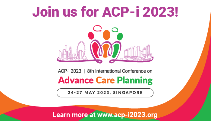 We are looking forward to running a workshop at ACP-i 2023 titled: 'Normalising advance care planning through the use of technology'. 

To learn more about next year's conference visit: acp-i2023.org/speakers

#advancecareplan #acp #acpi2023 #hpm