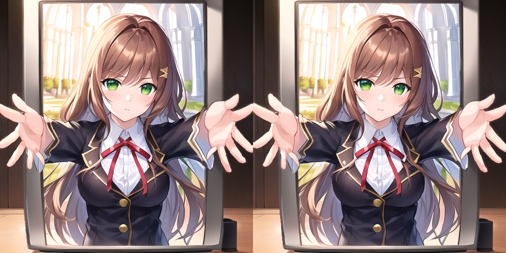 HashigoRh's tweet photo. Just take me to your side
#DDCL 
#Monika 
#AIイラスト https://t.co/s4PERZQpFi