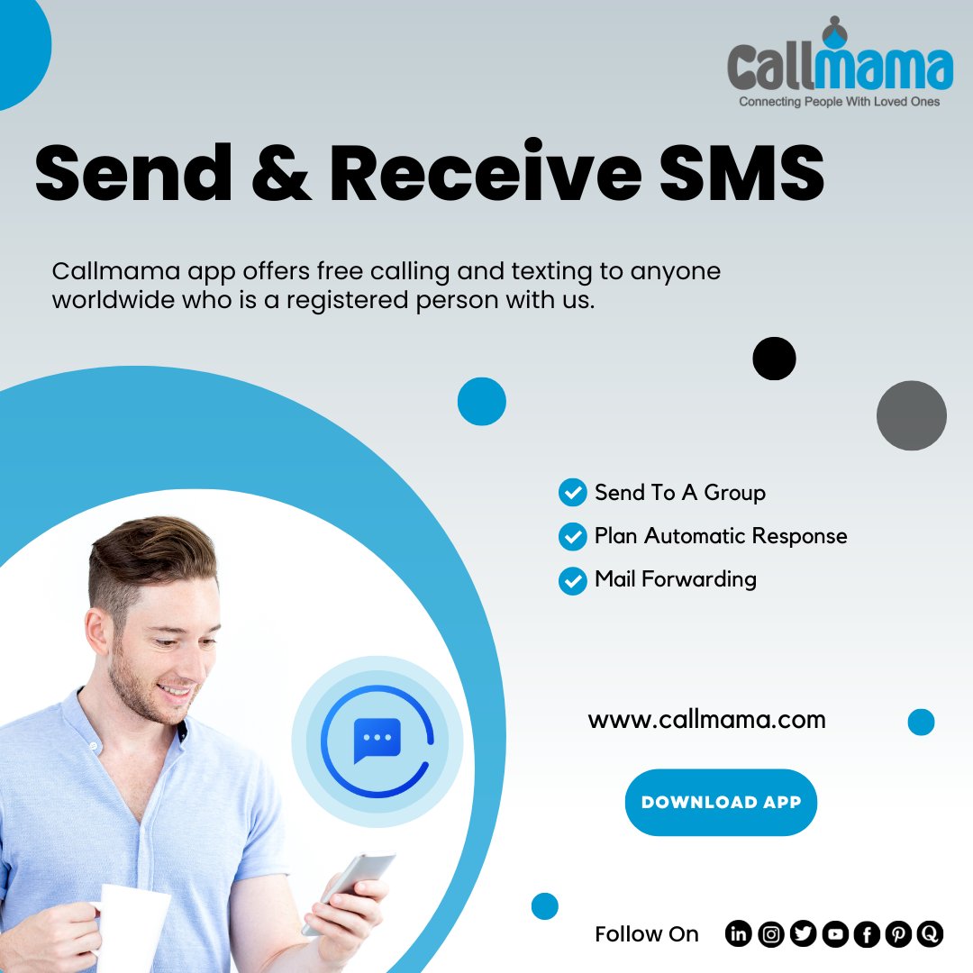 callmama_info's tweet photo. Say goodbye to expensive international #phonebills - Callmama is here!
Visit us: https://t.co/W2nGnfbQVX
#internationalcalls #virtualphonenumber #cheapcalls #videocalling #internationaltopup #sendsms #conferencecall #callcentersolutions #unlimitedcalling https://t.co/8TIoS9BDKi