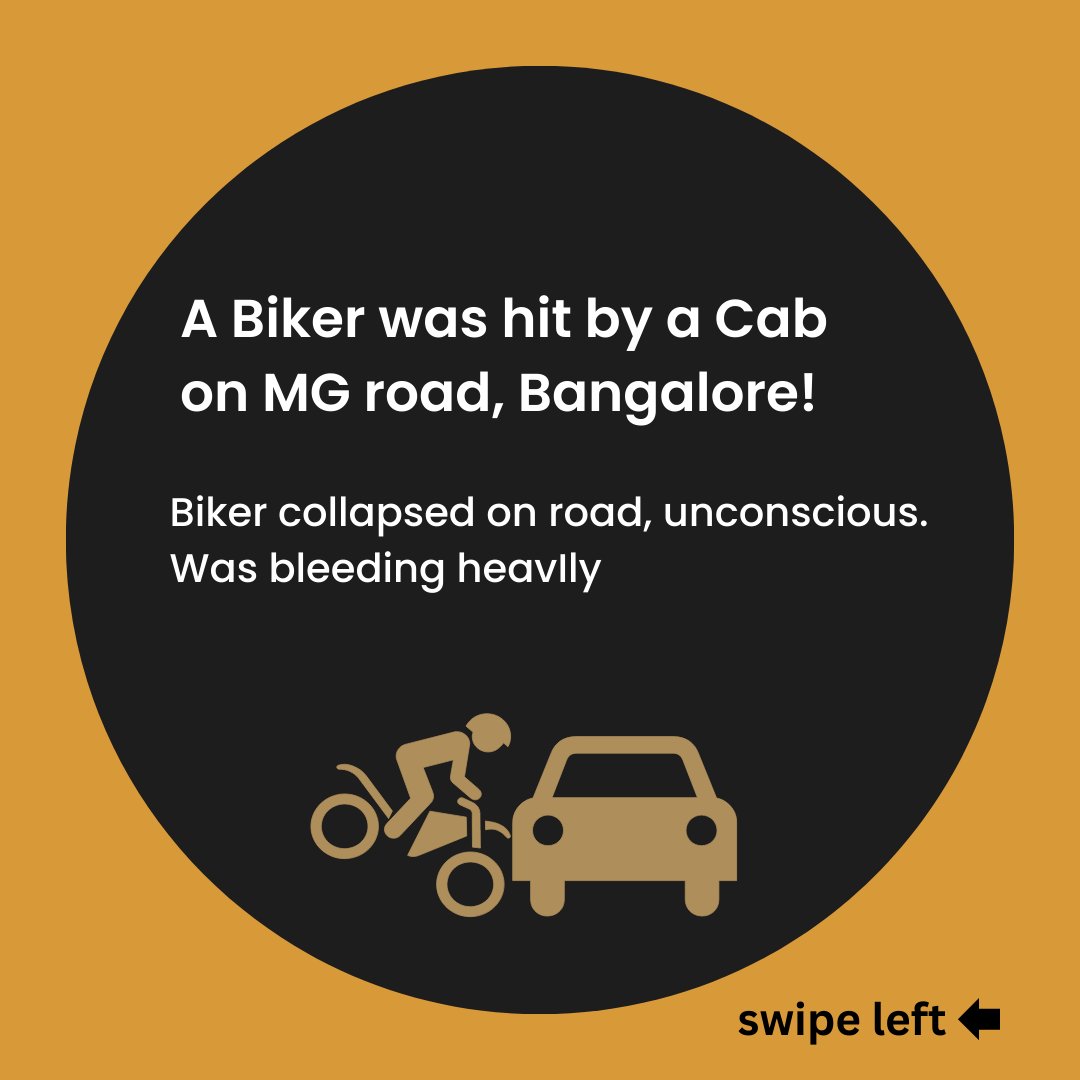 vmedoapp's tweet photo. Can a QR code save a life?! Swipe left to know for yourself.
#LearnToSaveLives #EmergencyHealthcard #VMEDO #EmID #Bangalore #Bikers https://t.co/l3bRhSv5xp
