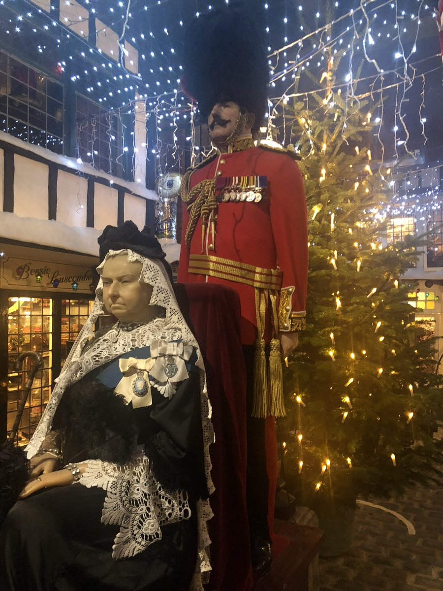 BygonesTorquay's tweet photo. Looking a little damp  outside but lovely and dry here in 1897 ! We are open 10 till 4 last entry at 3 and the #VictorianChristmas continues #BygonesTorquay #EnglishRiviera #ERAttractions https://t.co/7jfnqPP7kT