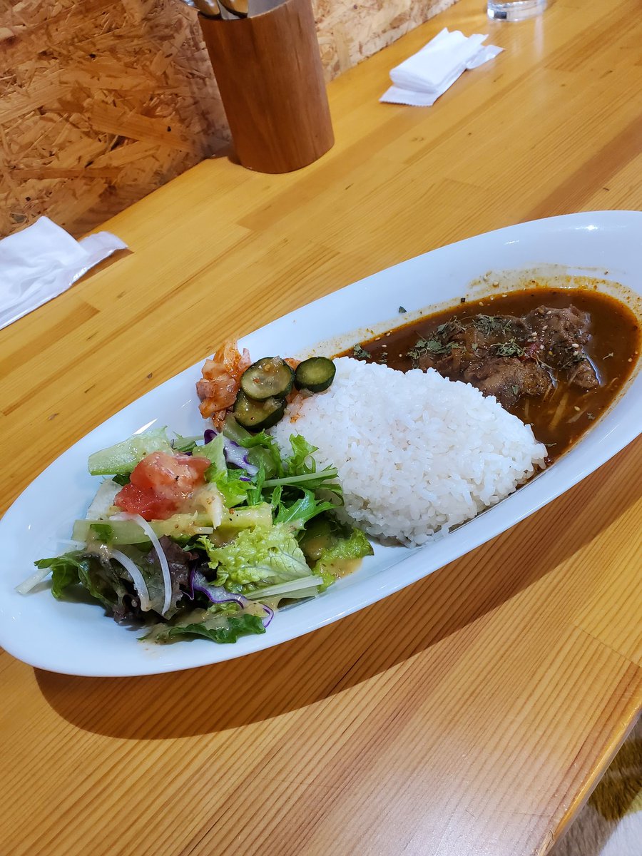 EhEhz3's tweet photo. #食レポごっこ
#美味しいもの好き
#外食日記

いつぞやの
#新小岩ランチ

#ゼロ屋 さんにお伺いしました。

#牛スジカレー
ちょっとスパイシーで美味しかった！

#新小岩
#ランチ https://t.co/bHGF39Luj9