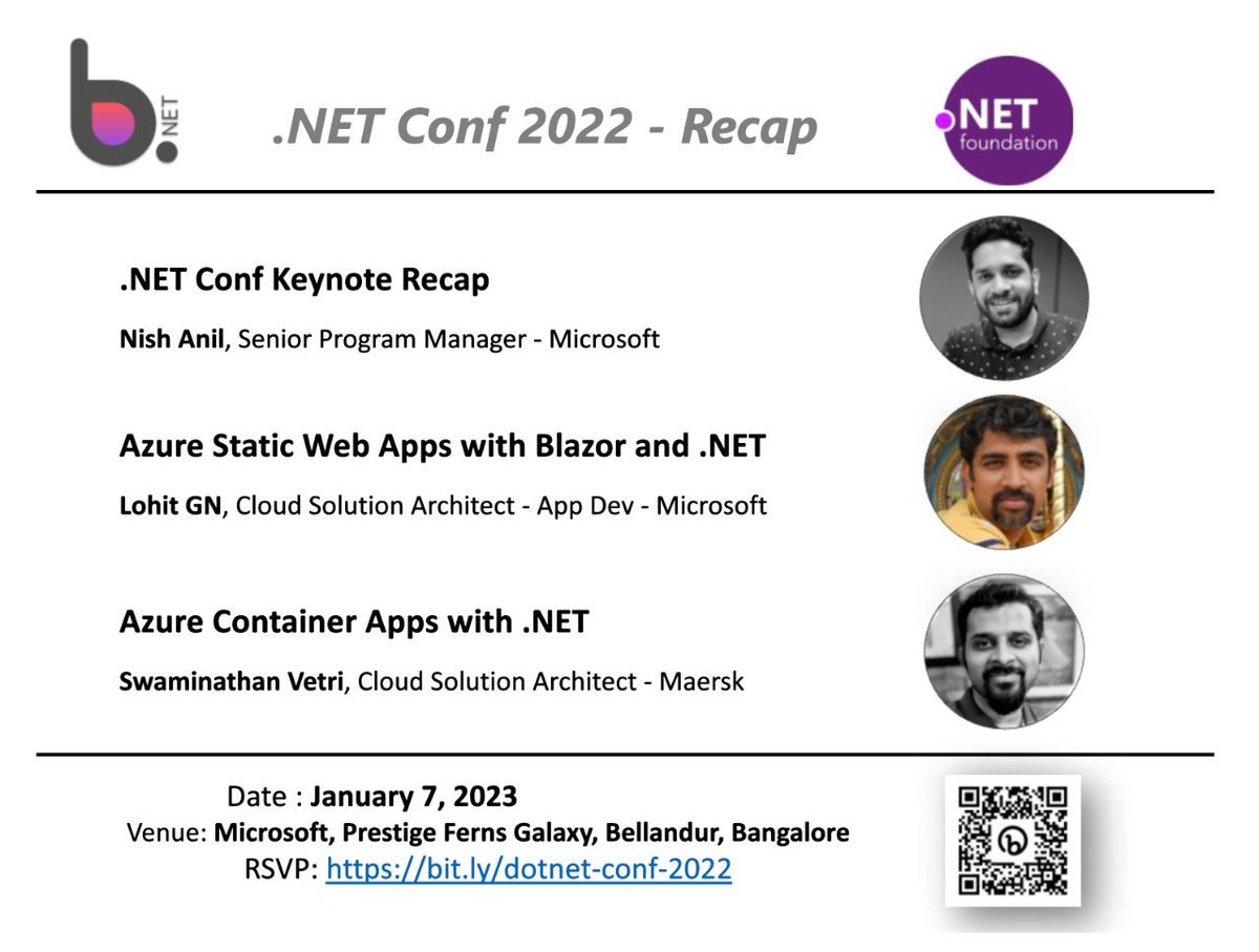 kamleshrao's tweet image. See if you can club this #bdotnet #dotnetconf