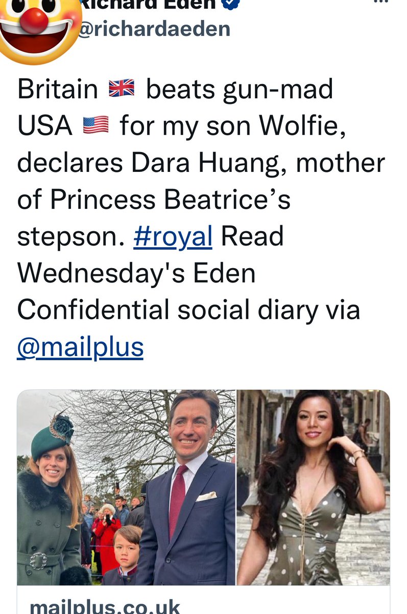jozzzaphen's tweet photo. I see #rickyevil is using @dara_dhliberty @instagram story to used with her beautiful son, to take a swipe at 🇺🇸, the same 🇺🇸 that the #RacistRoyalFamily wants to conquer again https://t.co/EJOeZcPRSk