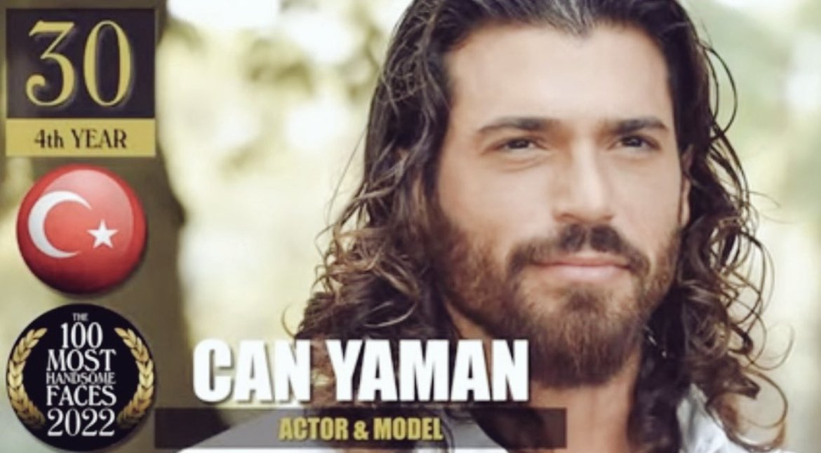 #CanYaman has been voted as top 30 in the 100 Most Handsome Faces of 2022 by TC Candler