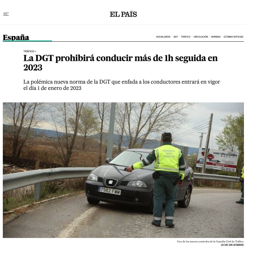 SocialDrive_es's tweet photo. Nueva norma de la DGT a partir del 1 de enero https://t.co/ysnKsduK5i
