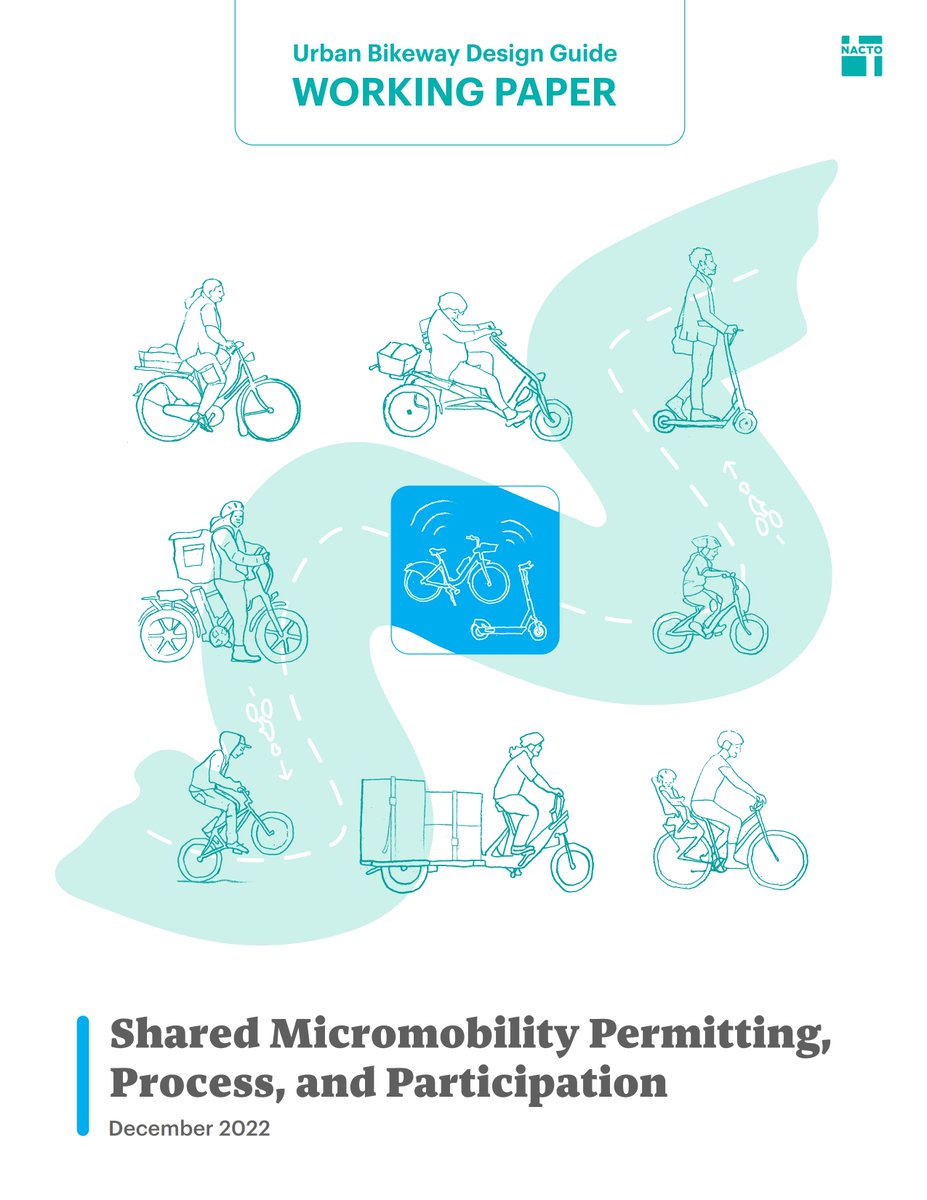 📢#Strategie  #tattiche e #bestpractice di gestione della micromobilità #condivise in un nuovo e interessante Report di <a href="/NACTO/">NACTO</a>. 🔎 ecco il link per scaricare il Report 👉 bit.ly/3WsUiYF   #urbanpolicy #innovation #lesscars #sharingmobility