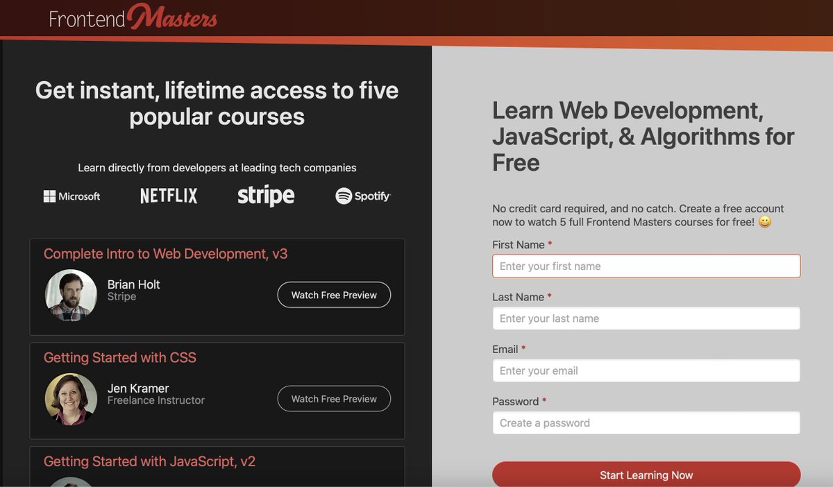 LebzoDev's tweet image. Free popular Frontend Master Courses that don't require credit card srv.buysellads.com/ads/click/x/GT…
#galsenDev #DEVCommunity #codingForBetterLife