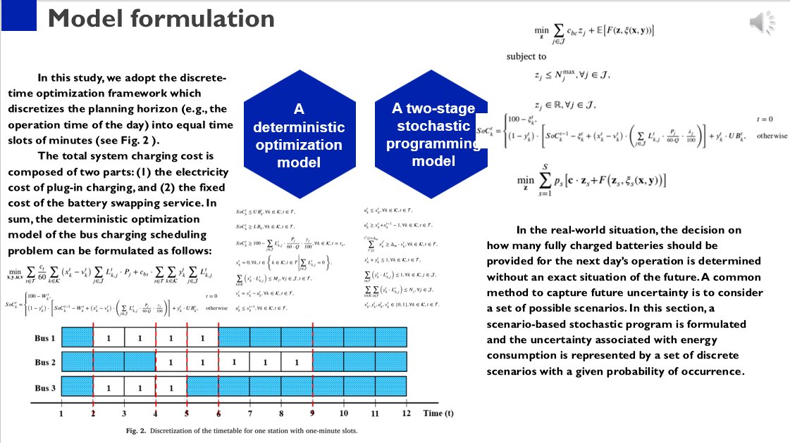 MULTRA__'s tweet photo. Hello, everyone! Today we will bring you a new paper: A two-stage stochastic programming model of coordinated electric bus charging scheduling for a hybrid charging scheme. This article was written by Di Huang.
Link：https://t.co/Zb3rRViixG https://t.co/rPtBI6BVDr