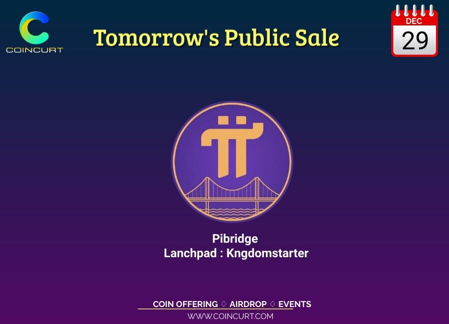 coincurt's tweet photo. 📢 𝗧𝗼𝗺𝗼𝗿𝗿𝗼𝘄'𝘀 𝗣𝘂𝗯𝗹𝗶𝗰 𝗦𝗮𝗹𝗲📢
📅 𝟮𝟵 𝗗𝗲𝗰, 𝟮𝟬𝟮𝟮
Click here to Participate: - https://t.co/OVTjYBHHvE
#IDO #presale #launchpad #NFT #Play2Earn #Metaverse #Polygon #BSC
#Movetoearn #Loops #WalkN #BNB #Web3 #Blockchain #Crypto #KDG https://t.co/Z9vd003uCp