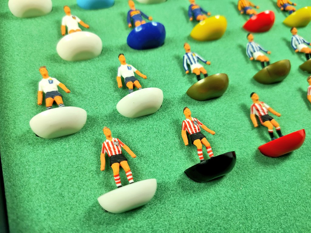 Westwood_TS's tweet photo. Probably one of the favourite months I produced. Spain from #WTSClub @RCCelta @RCCeltaEN @valenciacf_en @recreoficial @Athletic_en
Just beautiful #subbuteo kits everywhere. @ChatShirt @SportsClubMaps @classicshirts @SubbuteoOficial #WestwoodTableSoccer https://t.co/Lipu4CD0RW