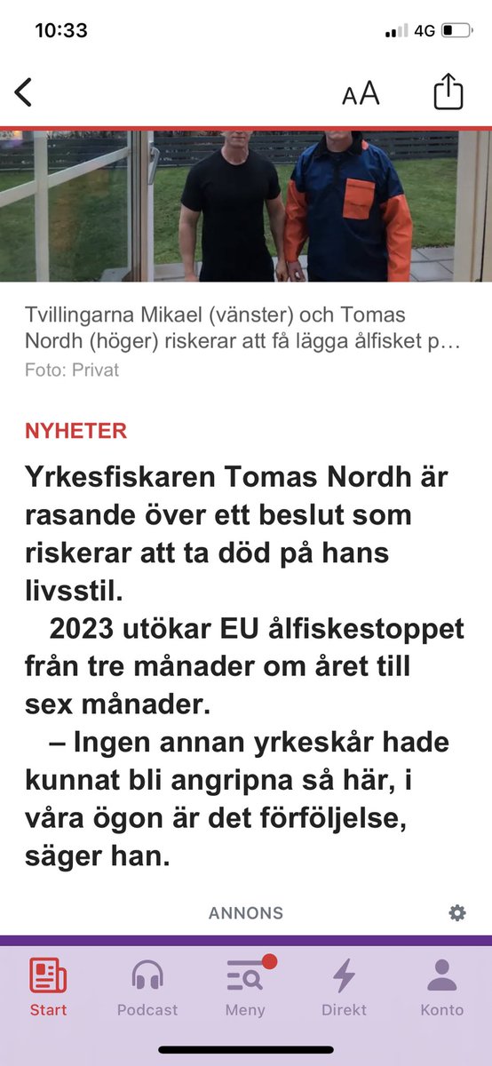 ”Förföljelse” och ”död på deras livsstil” anser ålfiskarna om  förbudet mot att förfölja och och döda den utrotningshotade ålen.