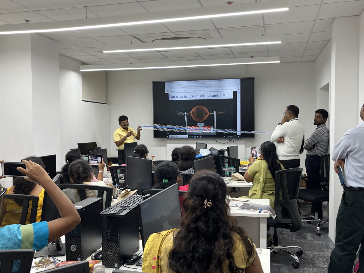 TCEConnect's tweet photo. TCEndeavourβs Flagship #project #Vigyaan, a three-day STEM #workshop was successfully conducted at the TCE office, in Bangalore. The #STEM workshop was conducted for 19 #government #school #science and #math #teachers of 5th to 10th class. #TCEndeavour is the #CSR #Brand of #TCE https://t.co/eUiXfgV5Cj
