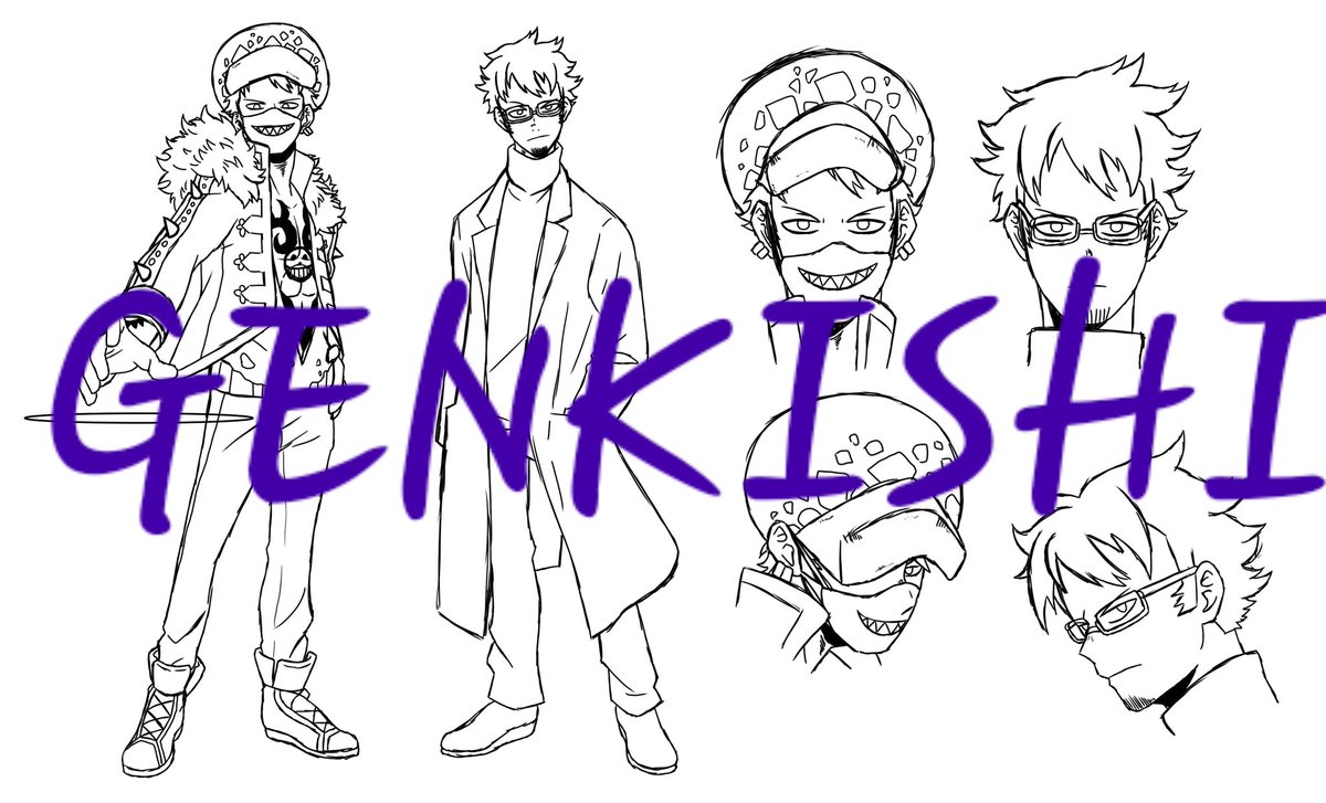 🌬 An artist is making a drawing of Genkishi.

It's so beautiful so far.