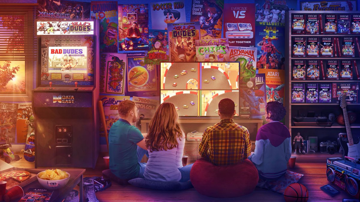 Evercade tweet media