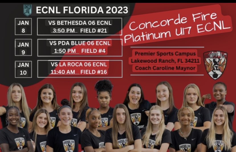 Concorde Fire 06G ECNL Platinum tweet media