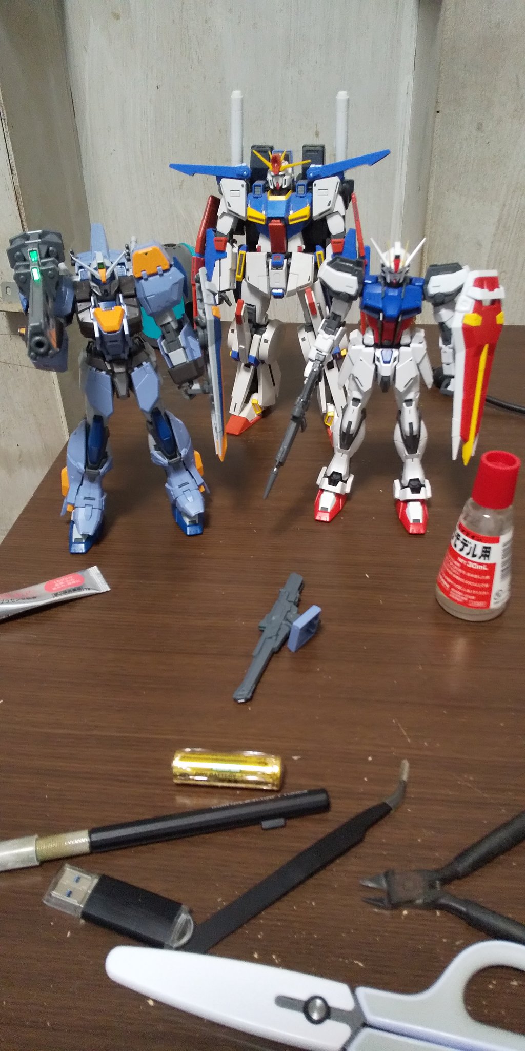 ガンプラ　リガズイ　ブルーディスティニー　アンクシャ　ダブルゼータ ガンプラ リガズイ ブルーディスティニー アンクシャ ダブルゼータ