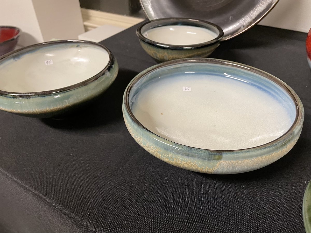OCAGnc's tweet photo. Mystic Green Bowl by Susan Filley. See this and more at the #ocagnc Holiday show at the @ocncarts Eno Mill Gallery, open Dec 2-28 #pottery #ceramic #porcelain #bowl #ncartshttps://artsorange.org/enomill/monthly-mill-openings/ https://t.co/JZXC25pprN
