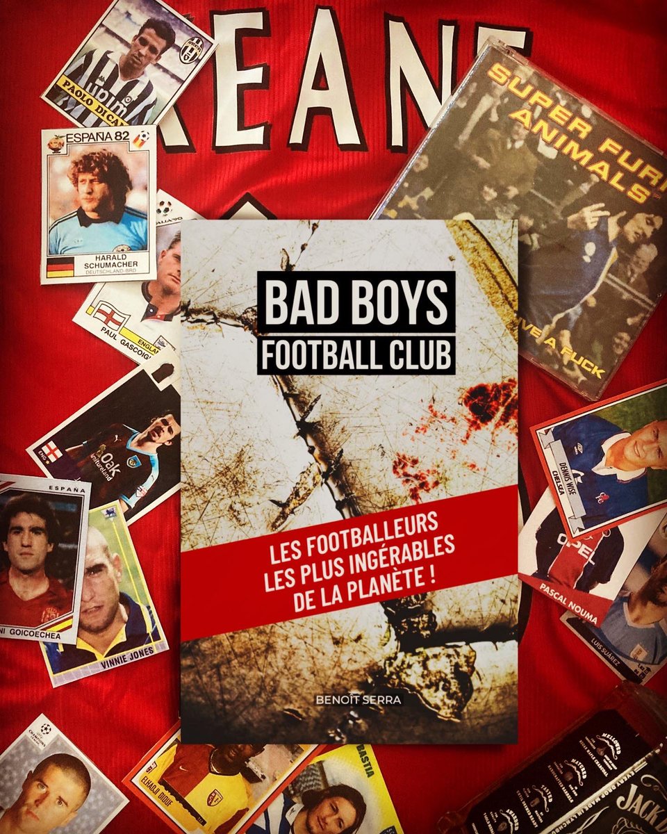 benoit_serra's tweet photo. Mon livre Bad Boys Football Club est à présent disponible.

Bad Boys Football Club: Les footballeurs les plus ingérables de la planète ! https://t.co/Ftxt9eYNNN https://t.co/yVSawFzljw