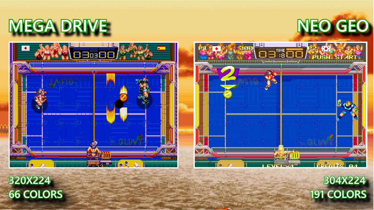 GabrielPyron's tweet photo. Bet you missed the new #Windjammers video for #MegaDrive
Go to the link to watch and tell your friends about the project, thank you very much!

https://t.co/mwFtfs44bG

#indiegame #RETROGAMING #SegaGenesis https://t.co/s9RN4R2IWh