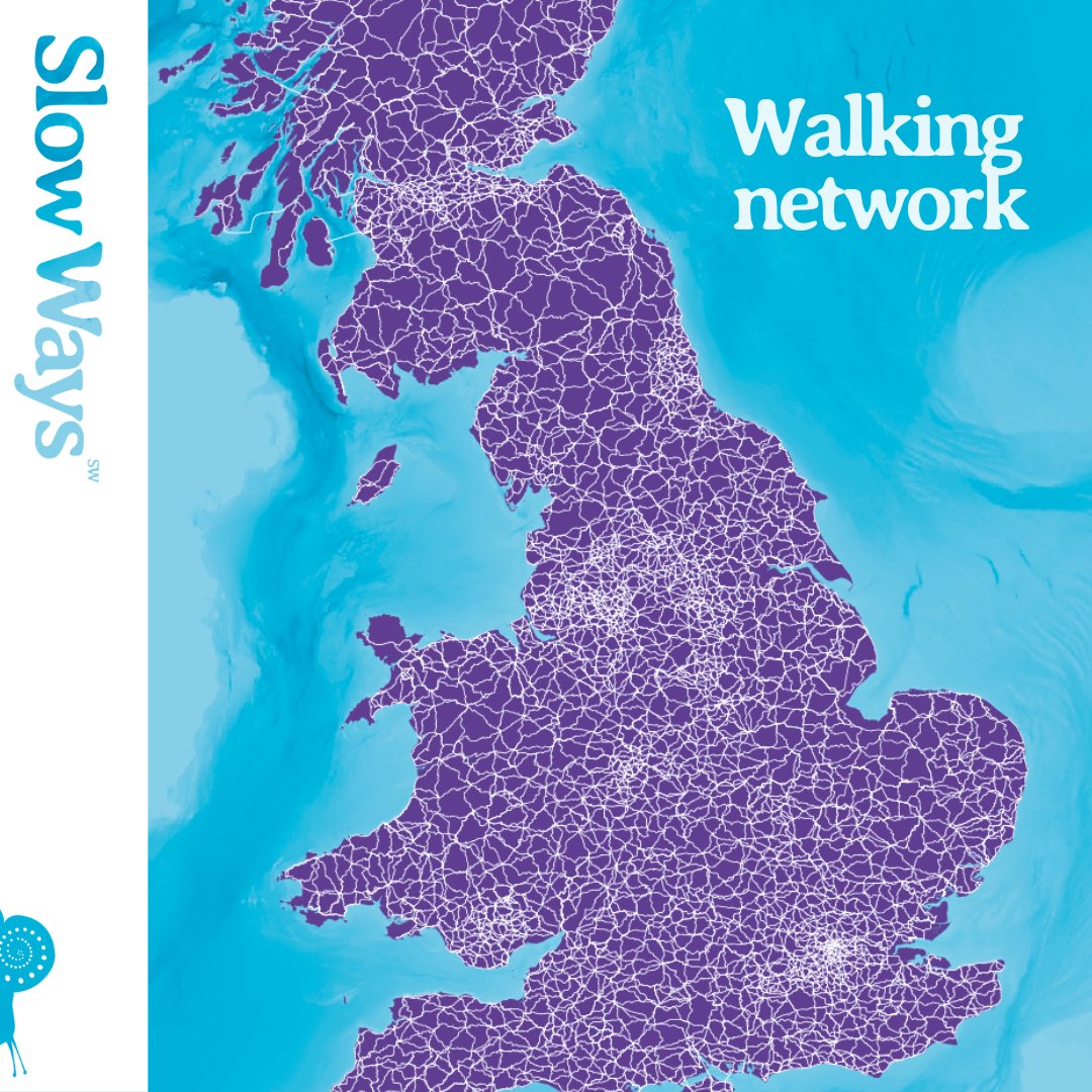 Like walking? Up for some volunteering or a challenge in 2023?

We're looking for people to help with #SlowWays - a big effort to create a national walking network.

You can help by going for a walk.

In this thread I'll explain how. Please read &amp; share!

slowways.org