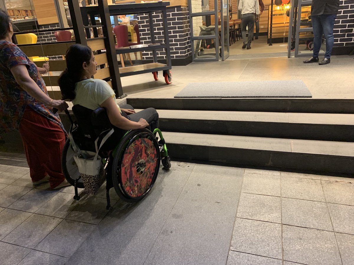 Mrunmaiy (@mrunmaiy) on Twitter photo Friends and accessibility advocates on Twitter, I need your help to bring awareness about #accessibility and #inclusion to <a href="/BrigadeGroup/">Brigade Group</a> & <a href="/OrionMalls/">Orion Malls</a> For years I have been pestering the restaurants at Orion Mall to install #Ramps but there has been no action at all š Friends and accessibility advocates on Twitter, I need your help to bring awareness about #accessibility and #inclusion to <a href="/BrigadeGroup/">Brigade Group</a> & <a href="/OrionMalls/">Orion Malls</a> For years I have been pestering the restaurants at Orion Mall to install #Ramps but there has been no action at all š