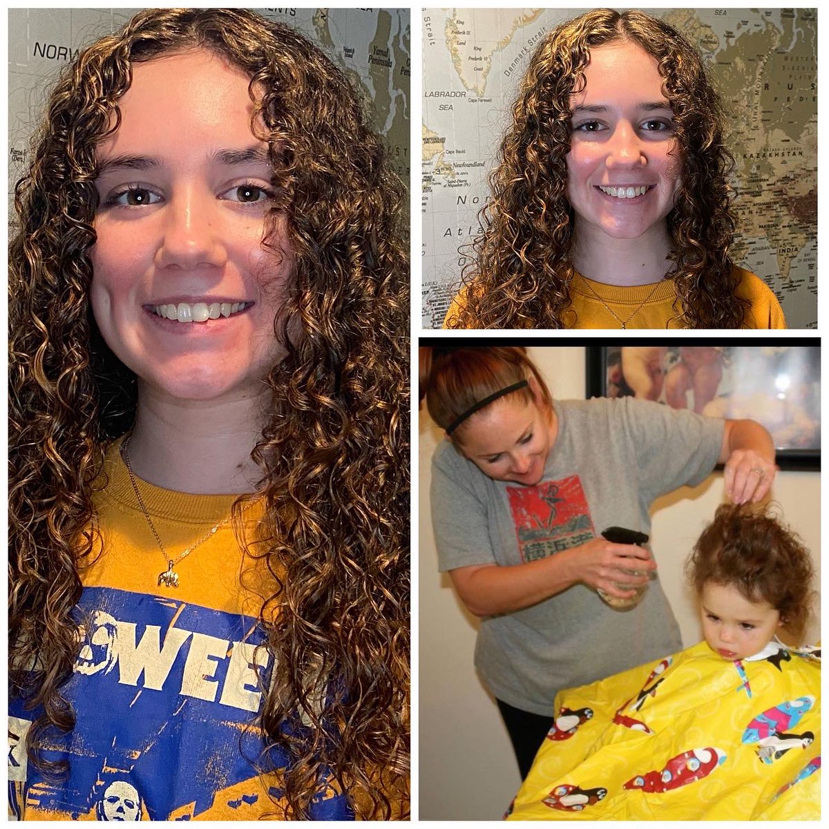 gibsonchop's tweet photo. I am blessed by this sweet face, and kind spirit as she trusts me with her hair once again, 14 years later.🥰Reconnection with people from my past, ranks at the top of my list on this life journey for 2022.🎉

#curlygirl #organiccolor #marylandhairstylist #intelligentbeauty https://t.co/bwavtyb9si