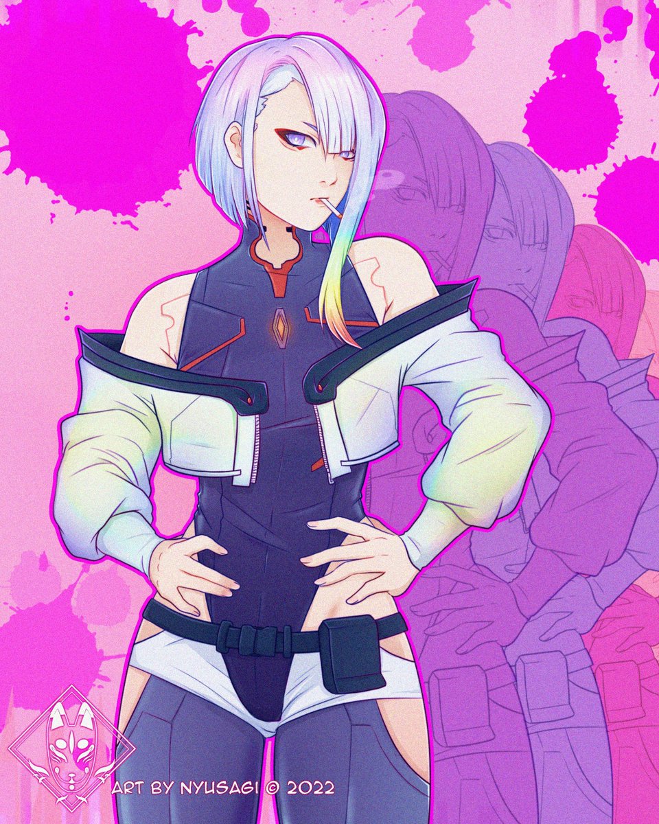 nyu_sagi's tweet photo. #CyberpunkEdgerunners Lucy https://t.co/3xCgG6A7Gc