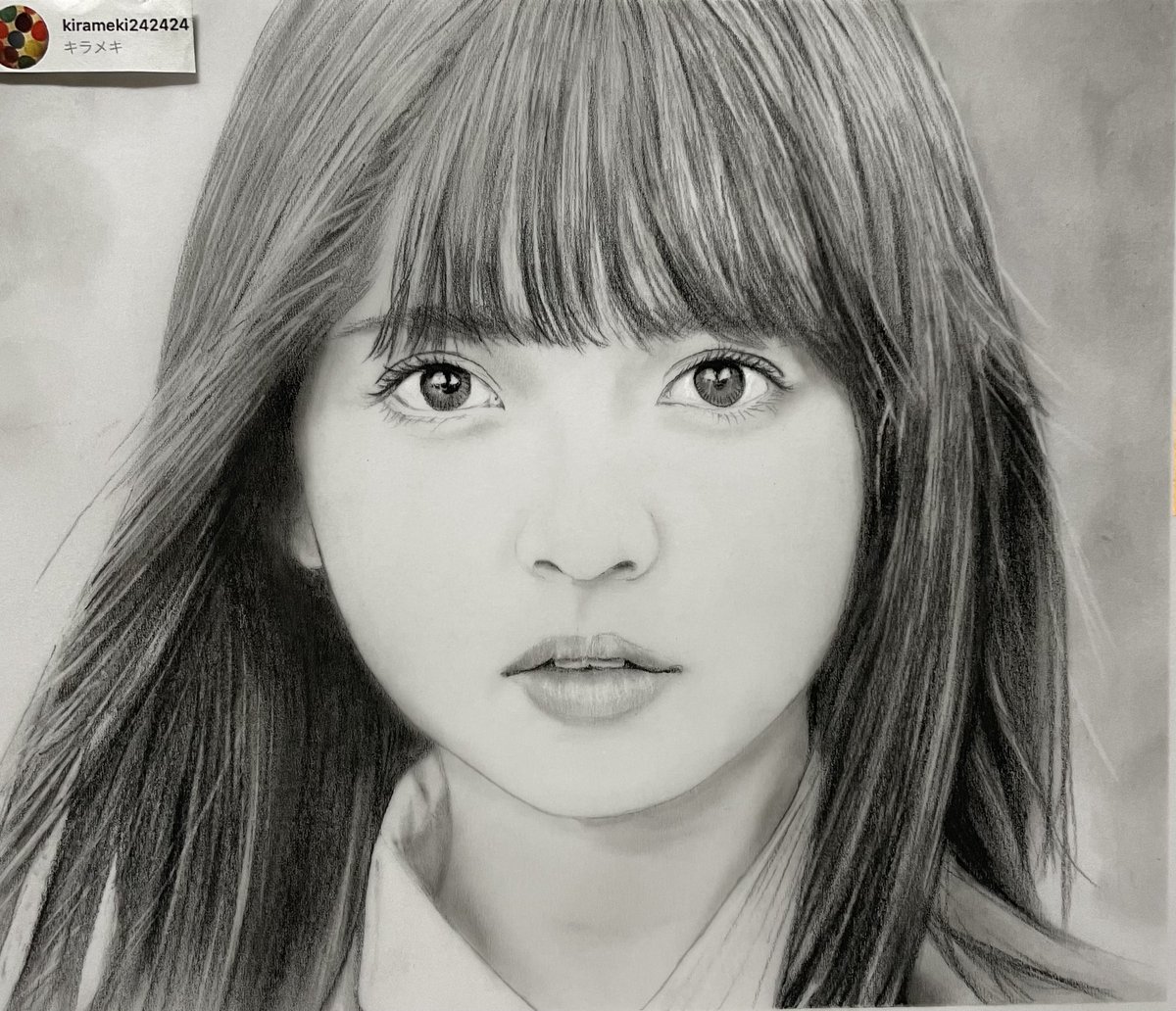 鉛筆画 斎藤飛鳥 鉛筆で齋藤飛鳥さんを描きました✨ #art #draw #pencildrawing #鉛筆画