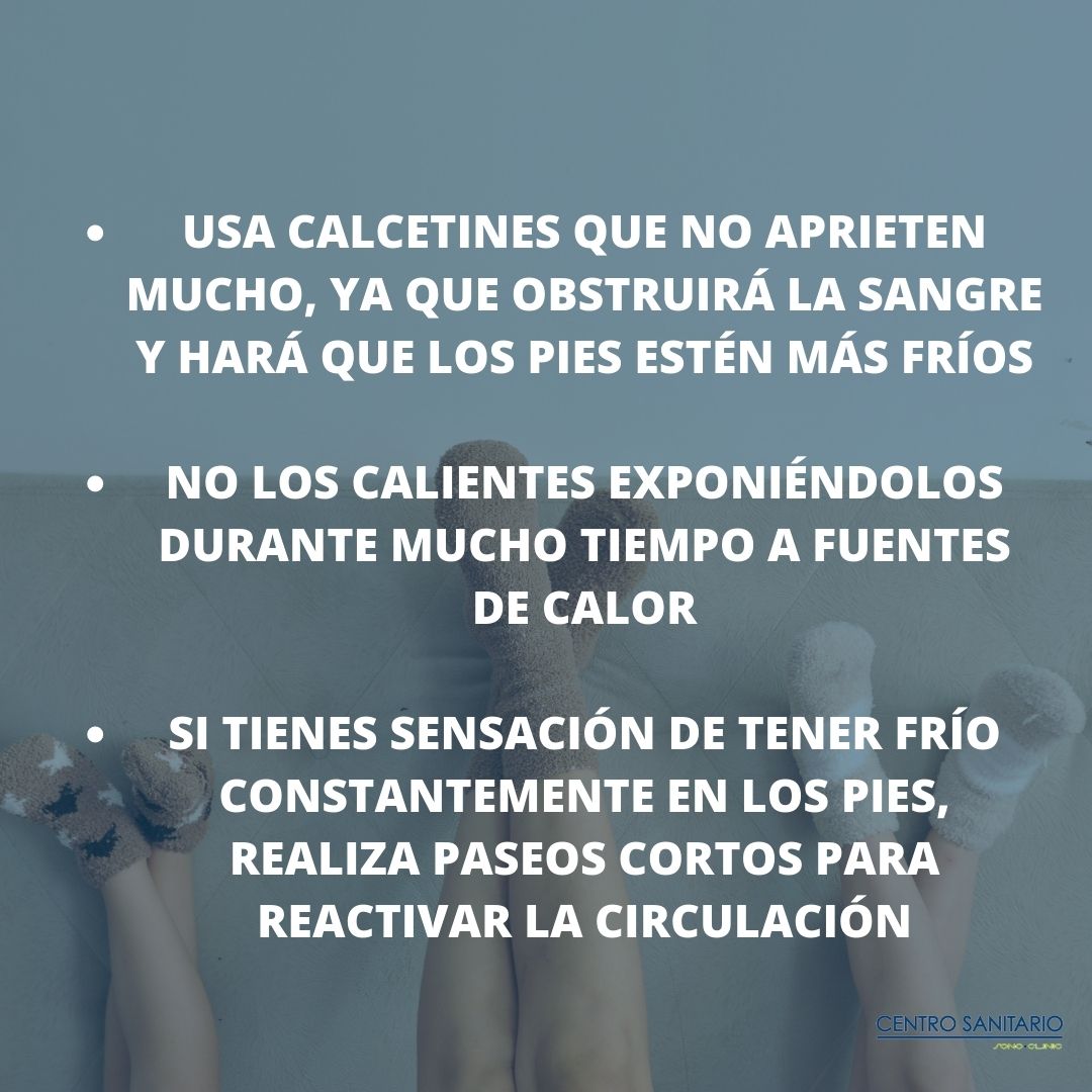 #CentroSanitario | ¡Mantén tus pies saludables este invierno! En este post te dejamos algunas recomendaciones para que tus pies estén saludables este invierno.

¿Quieres saber más? Ven a nuestros centros y déjanos ayudarte a mejorar. 

¡Te esperamos!

#bienestar #Podología