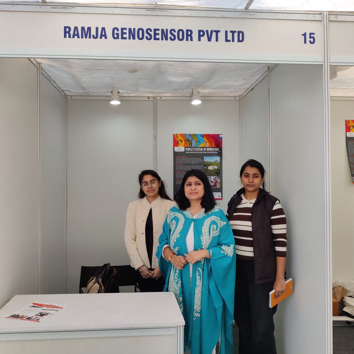 It was a wonderful experience being a part of the People's Festival of Innovation and attending their Diamond Jubilee Science Cluster at the India International Centre
<a href="/poojagos/">pooja goswami</a> @FITTIITDelhi #ramjagenosensorpvtltd #startup #gurgaon  #lifesciences
#StockMarketindia #RatanTata