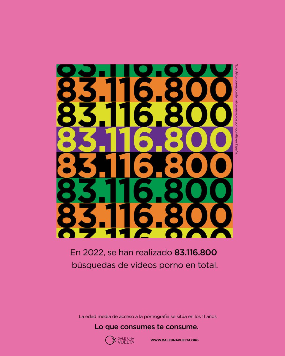 dale_una_vuelta's tweet photo. Porn Wrapped 2022. 👀
Lo que consumes te consume. #DaleUnaVuelta https://t.co/puYDok8Fzp