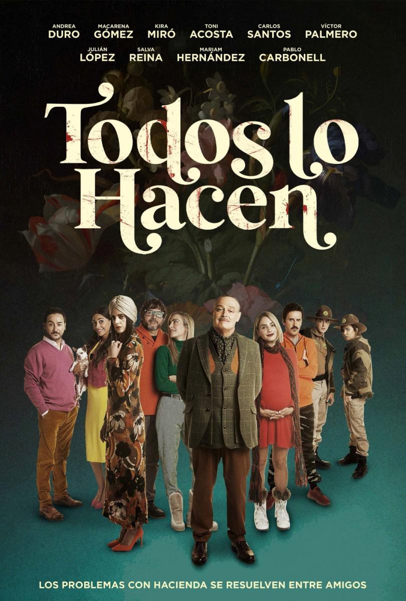 TODOS LO HACEN es el PUÑALES POR LA ESPALDA que el Alfonso Paso de 'Usted puede ser un asesino' o 'Los Palomos' le habría escrito a Rian Johnson. Un Cluedo divertido, con estilo y con un reparto de lujo que no desentonaría en nuestra versión de UN CADÁVER A LOS POSTRES.
