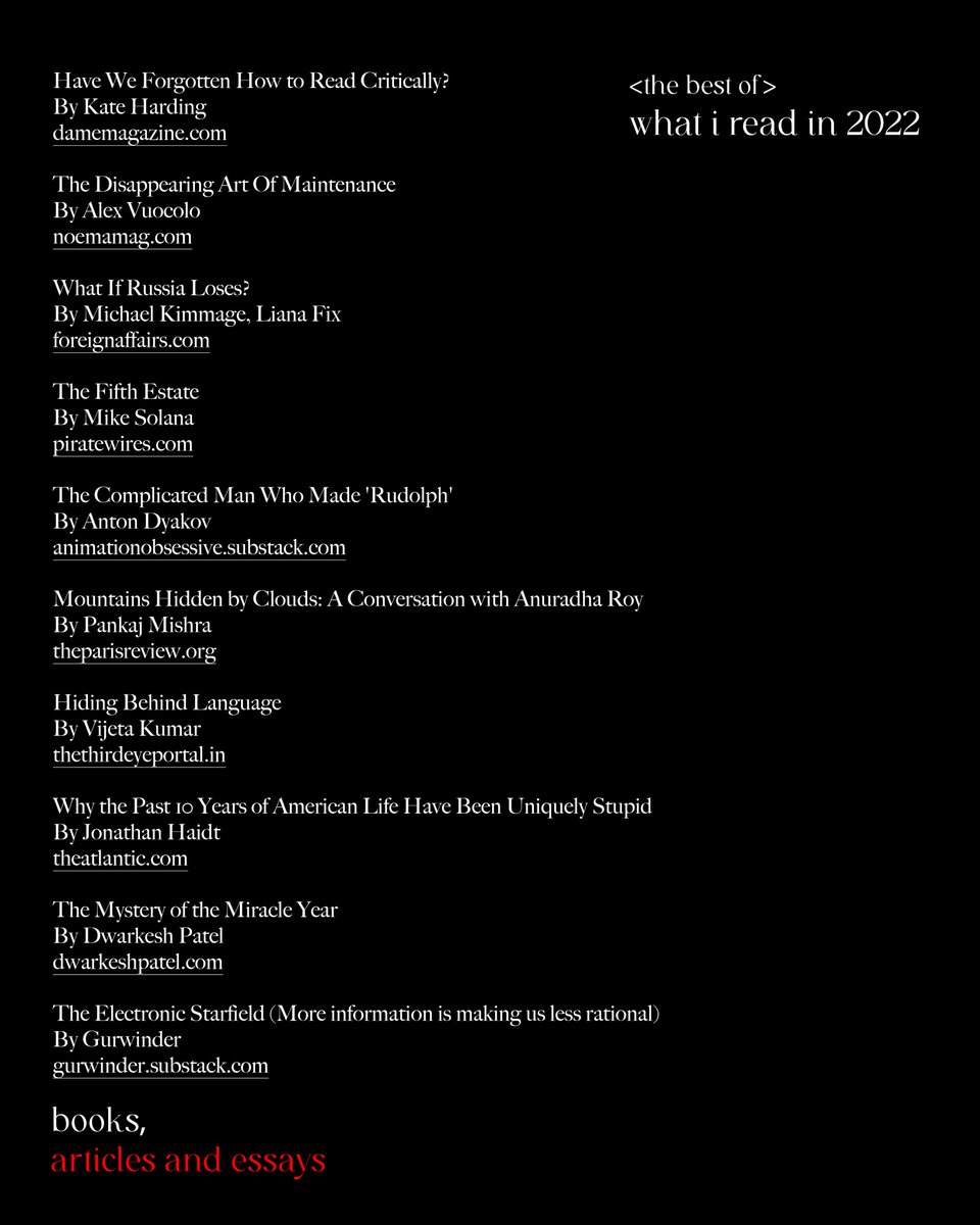 aalokshetty's tweet photo. My favourite reads of 2022 https://t.co/58wxTZgRvt