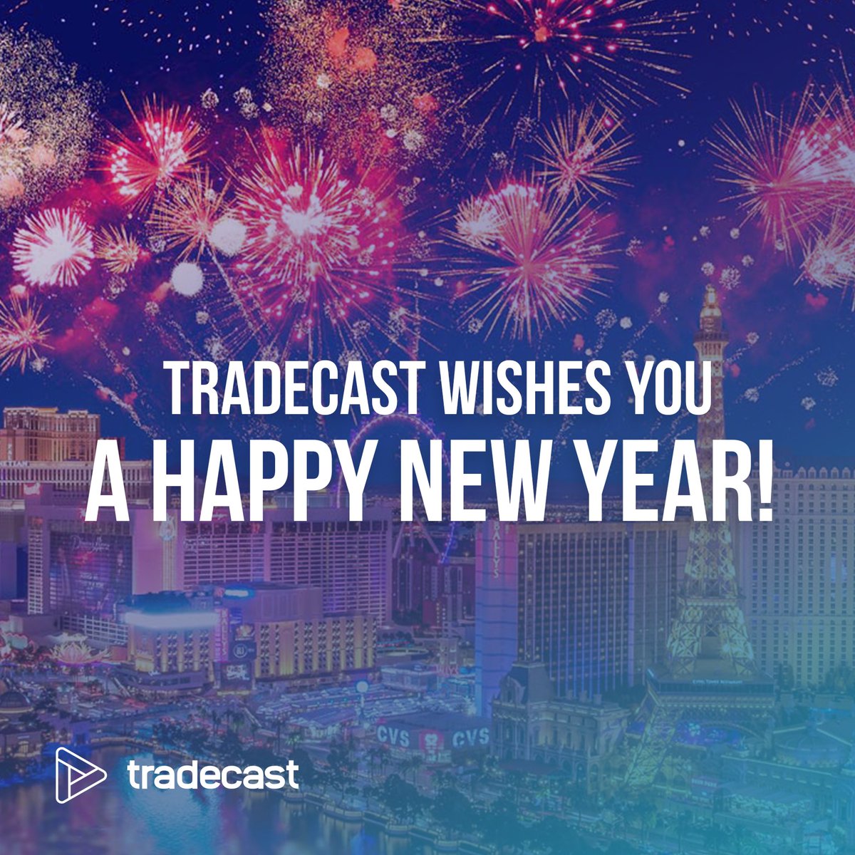 🎆 From the plane en route to CES in Las Vegas, we want to wish you and your loved ones a happy New Year and an incredibly fun and successful 2023. We can't wait to see what the new year will bring!

#tradecast #readytoplay #NLatCES #ResponsibleTech #Acceleratethechange
