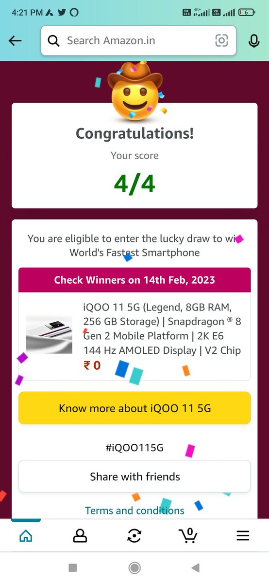 MdRahimul13's tweet photo. @IqooInd @amazonIN
#iQOO115GQuiz https://t.co/v40CVYEdWb