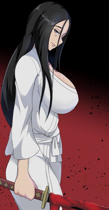 前々から描きたかった罪人衣装卯ノ花さん。
BLEACHの千年前隊長好き😀

#イラスト 