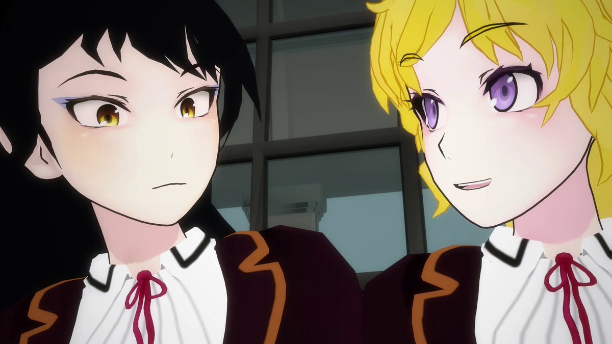 Xia55152832Long's tweet photo. "Whatcha doin'?"
#RWBY #RWBYVolume2 #YangXiaoLong #BlakeBelladonna https://t.co/sEn8KaitJl