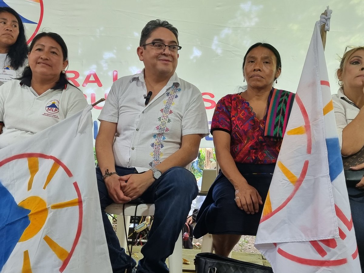 Prensa Comunitaria Km169 (@prensacomunitar) on Twitter photo #Ahora "Una propuesta desde los pueblos" afirma la Asamblea Nacional del <a href="/mlp_gt/">MLP . Movimiento para la Liberación de los Pueblos</a>. <a href="/ThelmaCabreraP2/">Thelma Cabrera Pérez DD. HH.</a> y <a href="/JordanRodas/">Jordán Rodas Andrade</a> participaran a la presidencia y vicepresidencia en las próximas #EleccionesGenerales2023 📢
📸 <a href="/Nelton_Rivera/">Nelton Rivera</a> #Ahora "Una propuesta desde los pueblos" afirma la Asamblea Nacional del <a href="/mlp_gt/">MLP . Movimiento para la Liberación de los Pueblos</a>. <a href="/ThelmaCabreraP2/">Thelma Cabrera Pérez DD. HH.</a> y <a href="/JordanRodas/">Jordán Rodas Andrade</a> participaran a la presidencia y vicepresidencia en las próximas #EleccionesGenerales2023 📢
📸 <a href="/Nelton_Rivera/">Nelton Rivera</a>