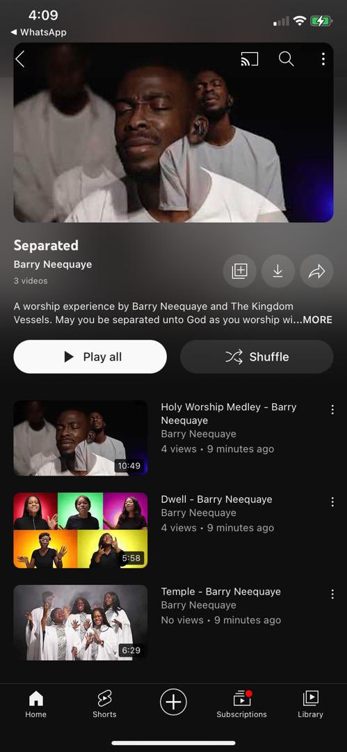 We released Separated today! 

youtube.com/playlist?list=…