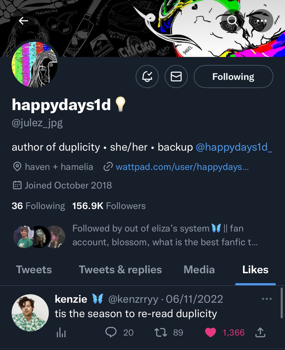 DuplicityyAngel's tweet photo. Julez knew that she was gonna go on hiatus thats why the last tweet she liked was this one. It was her way of telling us to rr Duplicity bc the next Complicity update would take a while.. https://t.co/vUfiivwHix