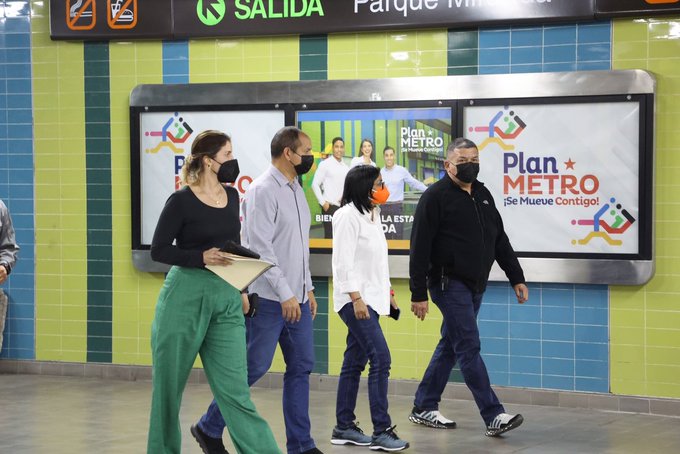 Vicepresidenta Delcy Rodríguez verifica avances de obras y refacciones del Sistema Metro de Caracas
bit.ly/3WPtemc  


#GMVVMetaCumplida