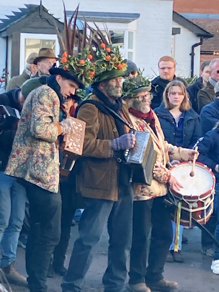 Musicians at a mumming play on Boxing Day at Pembridge, Herefordshire.

Leominster Morris

#mummers #mummingplays #boxingday #folkmusic  #leominstermorris #Christmastraditions #christmas #twelvedaysofchristmas #herefordshire #pembridge #welshmarches #folklore