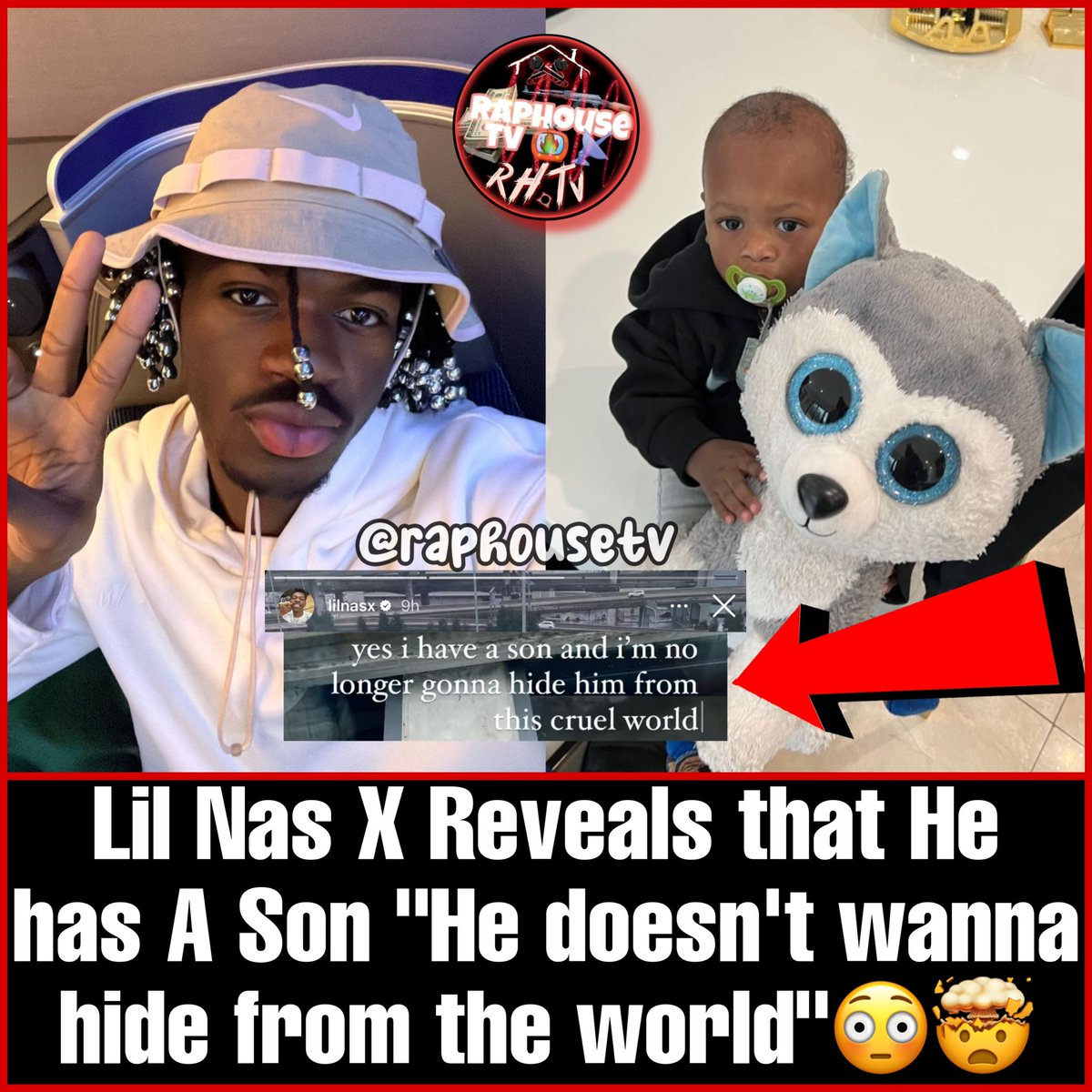 Lil Nas X Reveals that He has A Son "He doesn't wanna hide from the world"😳👶🏽🌏